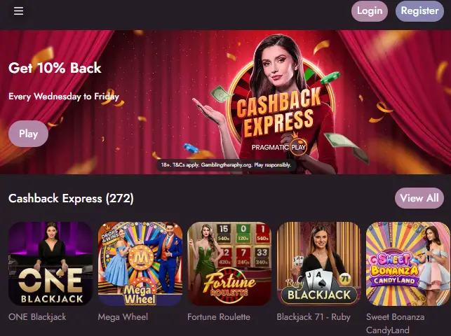 Popular live games at one of the best casino sites in Canada — Mr Fortune features ONE Blackjack, Mega Wheel, Fortune Roulette, Ruby Blackjack, Sweet Bonanza CandyLand, Mega Roulette and top game shows with real-money play for Canadians.